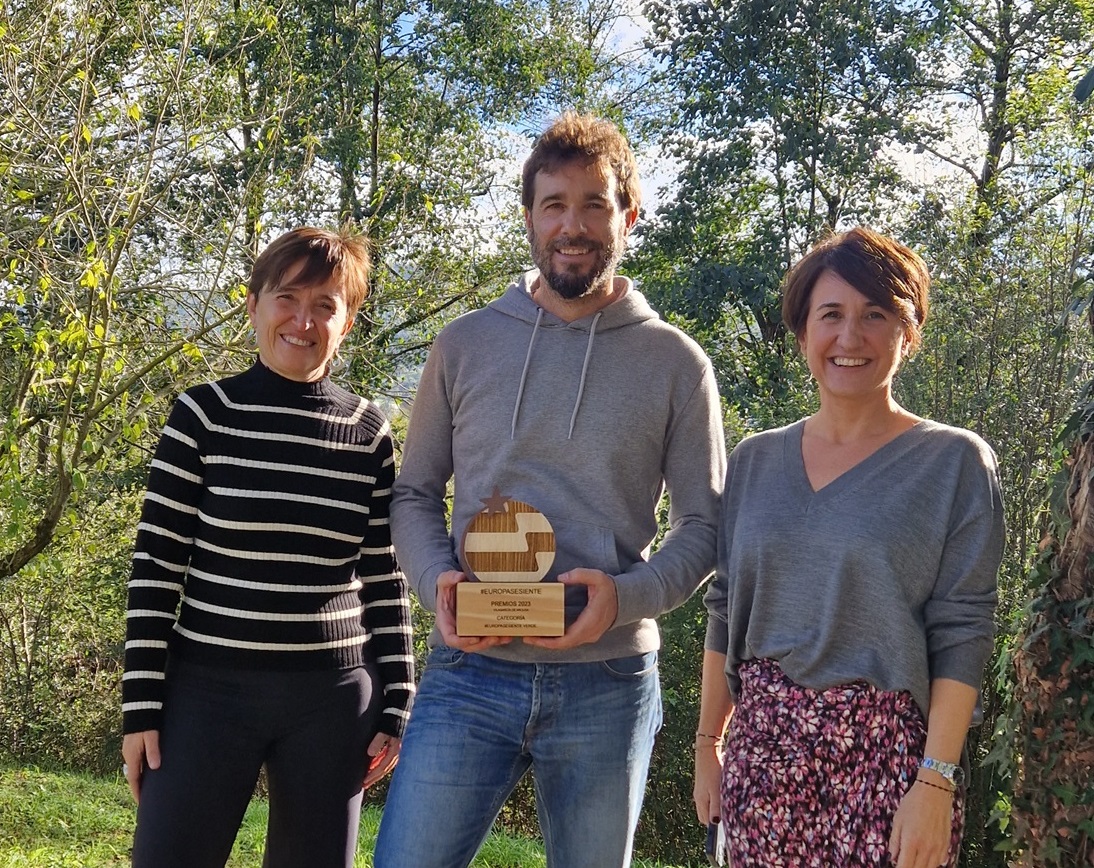 VITISAD project, led by NEIKER, receives the 'EuropaSeSiente' award for its  viticultural practices against climate change - Neiker