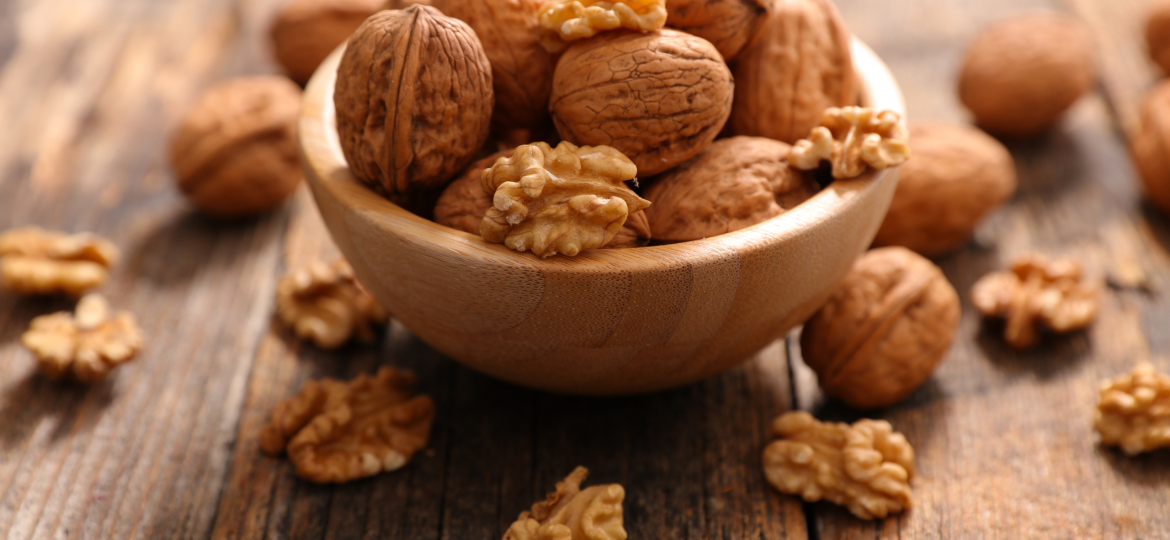 bowl of walnut